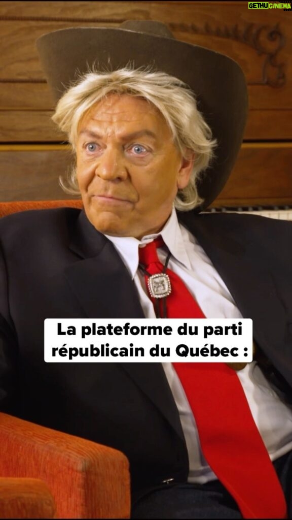 Arnaud Soly Instagram - Quand Marc Labrèche débarque au Club Soly pour me présenter la plateforme du parti républicain du Québec ! 😂