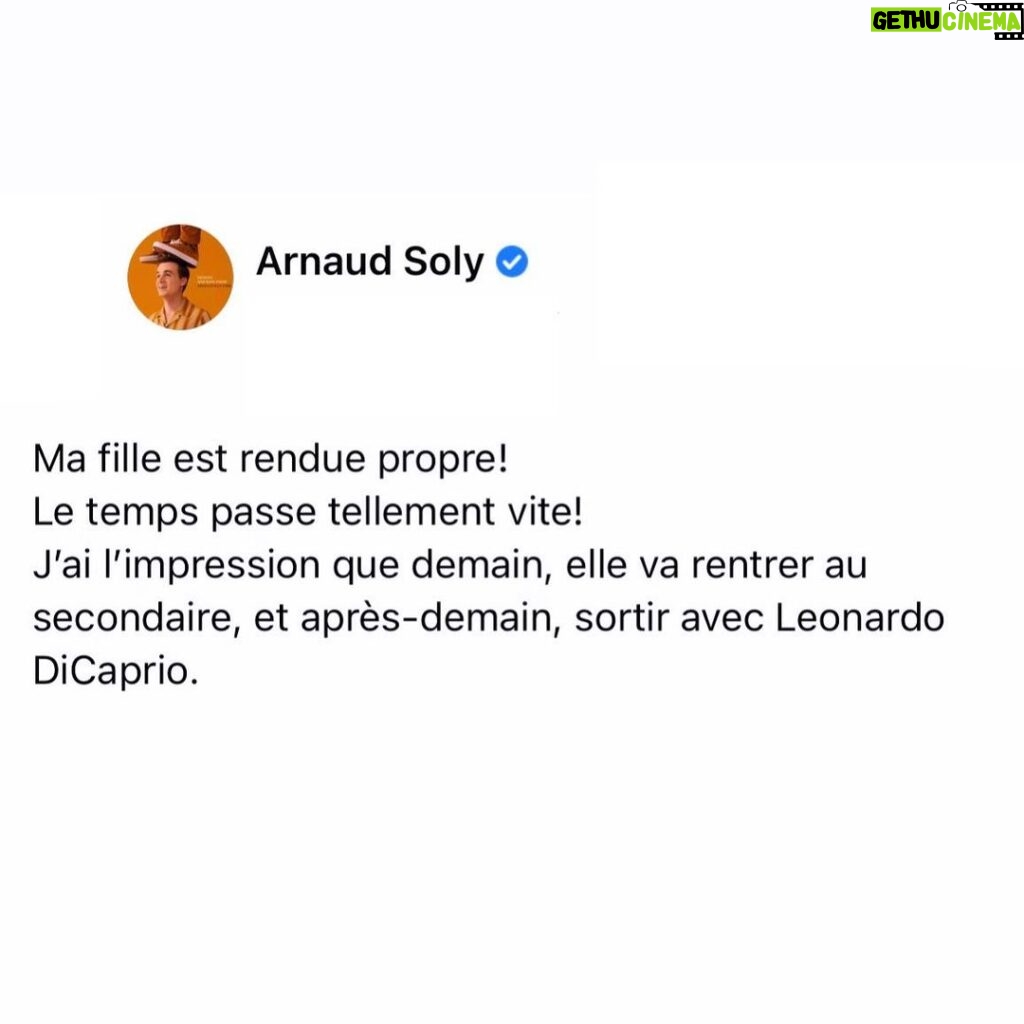 Arnaud Soly Instagram - 🤷‍♂️