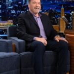 Arnold Schwarzenegger Instagram - @schwarzenegger talks Agent @statefarm tonight! #FallonTonight 📷 @toddowyoung The Tonight Show Starring Jimmy Fallon
