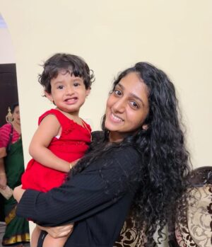Arsha Baiju Instagram - Laya❤️😚

#babygirl #baby
