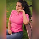 Arsha Baiju Instagram - 💖🙈💞 For @manoramaweekly 📸 @arun_payyadimeethal Makeup @zaarah_artistry Styled by @styledby_mk_ Costume @ibr_women Accessories @makeoveravenue Location @abad.hotels @whytehouseholidays Abad Turtle Beach Resort