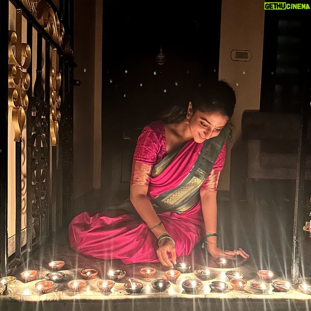 Arsha Baiju Instagram - 🪔🪔 #karthigaideepam
