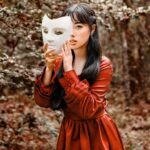 Artemis Instagram - i miss spooky season 🌙 These photos of me were each taken and edited by two wonderful and talented photographers 🧡 Photo 1: @underthecanvasmoon Photo 2: @qmillerphotography