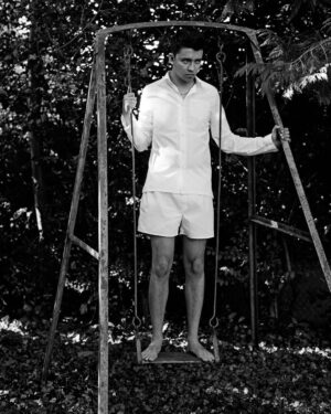 Asa Butterfield Instagram - Shooting for @thehommeplusmag back when it was warm and we didn’t need trousers on. 

@alasdairmclellan
@ck.lau
@shonju
@annesophiecosta
@ragidholakiaproductions