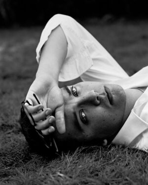 Asa Butterfield Instagram - Shooting for @thehommeplusmag back when it was warm and we didn’t need trousers on. 

@alasdairmclellan
@ck.lau
@shonju
@annesophiecosta
@ragidholakiaproductions
