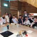 Asa Butterfield Instagram - Endo-san and the boys for my birthday dinner last month, still dreaming about the udon 😪 Endo At the Rotunda