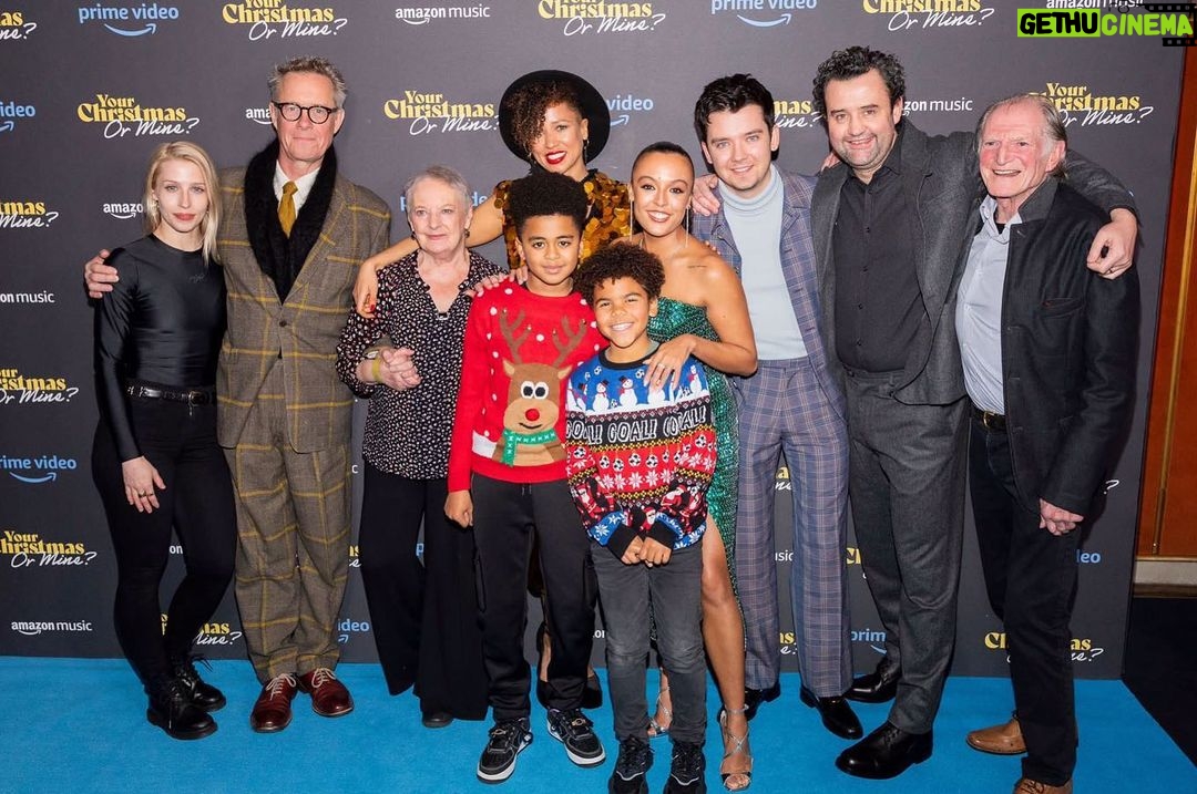 Asa Butterfield Instagram - Your Christmas or Mine? It’s out on @primevideouk today! Gather your friends and fam and cozy up for a fabulously funny, feel good treat of a film. The most wonderful cast and crew I could hope to work with, thank you all ❤️ Merry Christmas 🎄