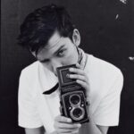 Asa Butterfield Instagram - Shoot for @esquiresg back when I had HAIR.