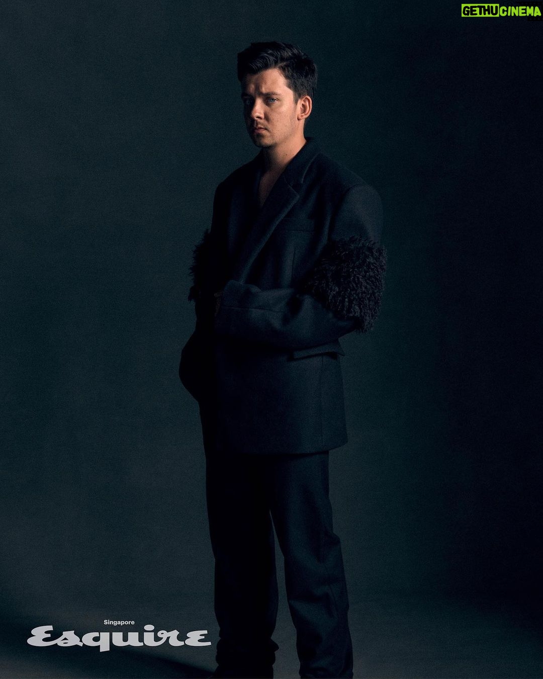 Asa Butterfield Instagram - This time on @esquiresg Editor @rahat.kapur Creative director @vanessa.caitlin Fashion editor @gordon.nyh Photography @charliegraystudio Styling @adelecany Grooming @markfrancomepainter Wearing @prada