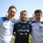 Asa Butterfield Instagram - Where to even begin. The last few days I’ve met some of the kindest and most talented people on this planet. A group from all across the world, coming together for one brilliant cause. I’ll never forget the endless support I’ve felt, the respect for eachother, the laughs and the stories shared. I can’t thank @unicef and @socceraid enough. For thinking of me despite my shocking football skills, and for shining a light on children around the world that that don’t have someone safe to sleep, that don’t have the freedom to learn and live out their dreams. The work they do is beyond compare, genuine heroes. Together we raised almost £15 million, thank you everyone who contributed ❤️ To play for England will forever be an honour of mine, and I fucking SCORED? 😂 It feels like an alternate universe, utterly absurd, hilarious, unforgettable. Enjoy my Dads reaction video.