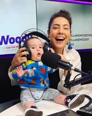 Ash London Instagram - Week one on @willandwoody done and dusted. Nice to know I’m not the only one in the family with multiple chins