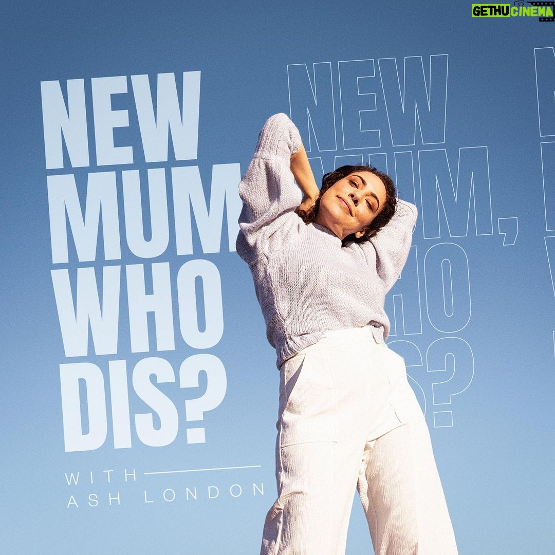 Ash London Instagram - It took me over 40 episodes to admit to myself that what I really wanted to do a podcast about…was parenthood. I dipped a toe in. I broached the topic. But some weird fear, bias, judgement, pride, whatever…stopped me from jumping in head first. Once I realised I was scared…I knew it had to happen! Of all the fucking amazing gigs I’ve had in my life…navigating life as Buddy’s mum is by FAR the hardest and the best. So yes. Im officially a mumfluencer. Season 3 launches this week … we’ll be talking about parenting with a disability with the amazing @elizahull If you’re keen to come along for the ride follow along at @new_mum_who_dis which is where I’ll be putting all the podcast content from now on xoxo ash. not a regular mom. a cool mom LOLOLOL I AM VERY MUCH A REGULAR MOM