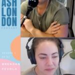 Ash London Instagram - Fatherhood looks good on you Fev. Episode 7 is a deep dive into family, identity and gratitude with @brendanfevola25 and it’s out now! Still can’t believe he made me cry 😭