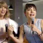 Ash London Instagram – The first time I interviewed @taylorswift (featuring an impromptu Jay Z duet) 

I walked in with ‘casual interest’ and I walked out ready to lead the Australian chapter of her official fan club. She is a radio hosts’s dream and one of the classiest artists on the planet ❤️❤️❤️❤️

Her music over the last 3 years especially has been life changing and  I am already planning my outfit for Feb. EFF YEAH SWIFTIE LET’S GO GIRLS!!!!

(Also is that you @tim_dunlop ???)