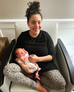 Ash London Instagram - This was our final photo together before we left the hospital.

I’m not sure you’ll find better women on earth than the midwives that took care of all three of us in the days following Buddy’s arrival. In a time where I felt like I had zero dignity or energy left they were there to hold me up and get me going. We went home confident and strong thanks to their guidance. 

I tell ya that first night at home we would have given anything to press that button for a cheery dose of help and support to appear in our room minutes later! 

Thankyou to all the gals at @princeofwalesprivatehospital (and everywhere else for that matter!!!) for being our angels all week! MIDWIVES RULE!