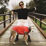 Ash London Instagram - Happy 12th birthday to my firstborn Queen. Thanks for taking care of Dad before I came along, for making me into a dog person, and mainly thankyou for not losing your mind when Buddy came along. We love you forever sweet Honey girl! The baddest bitch around! Long live Hunzo!!!! @honeydahound