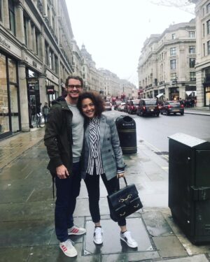 Ash London Instagram - My ❤️ @adrianbrine you’ve lived a lot of life in 40 years. Faced more than many of us will ever have to. And done it with grace and humility.

Everyday I feel so lucky that I get to walk this part of the journey by your side. You make life infinitely easier and more fun. 

You deserve the world. You’re the best. Buddy and I adore you. 

Happy birthday, Adi x