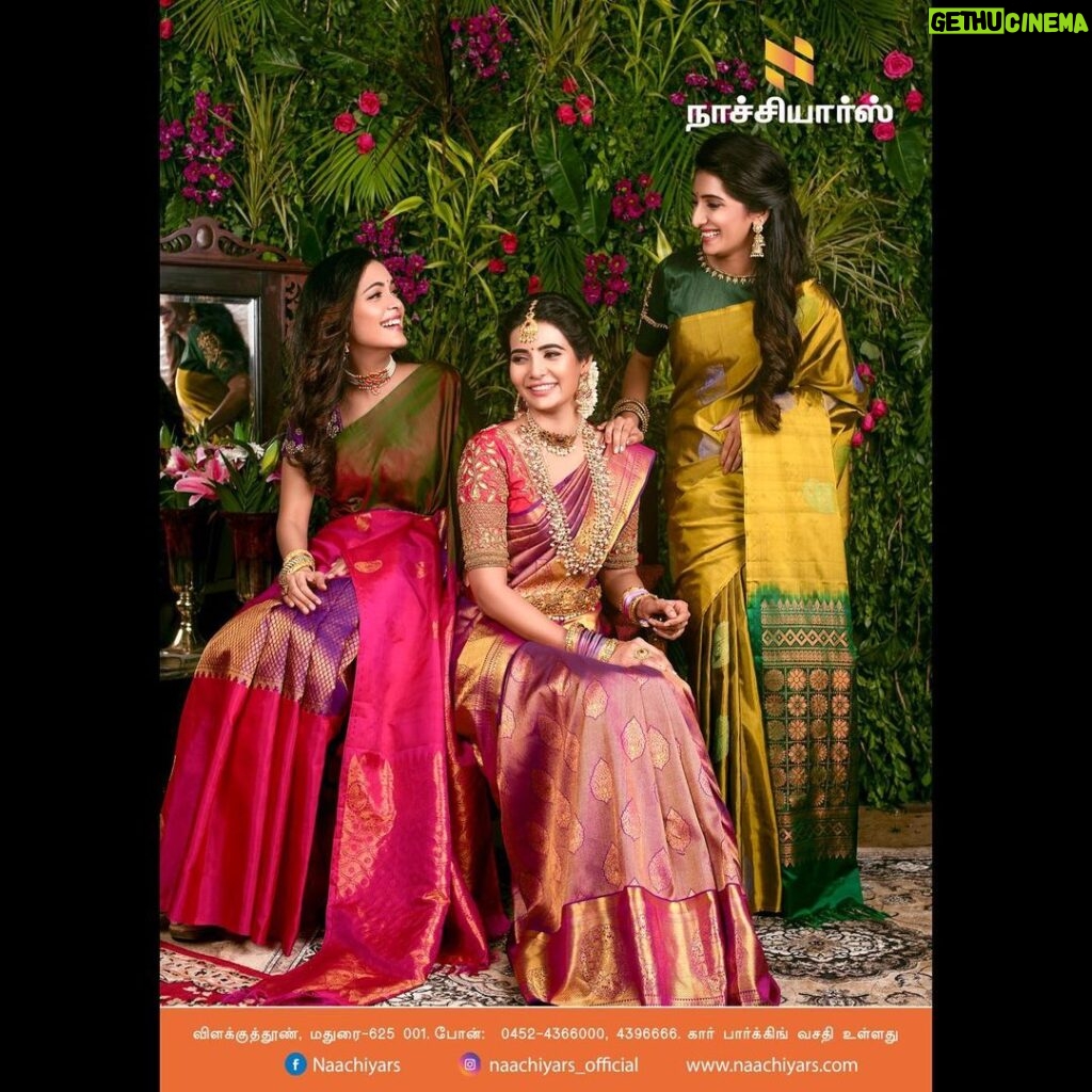 Ashika Yash Instagram - Diwali campaign for @naachiyars_official Concept and shot by @palaniappansubramanyam Hair and makeup @reenapaiva Styling @sruthimenonstyletag @sruthimenon6868 Assistant Styling @shreshta_iyer & @goodvaibsonlyy Model @madhuri_mj @ashika_yash_ @surya.ganapathy Art direction @sasibaski @weddingchakra #saree #fashionshoot#location #beauty #studio #vibes #production #photography #film #photoshoot #advertising #anuncio #producer #india #indianads #advertisment #advertisingagency #commerical #artdirection #palaniappansubramanyam #ashikayash Miththam