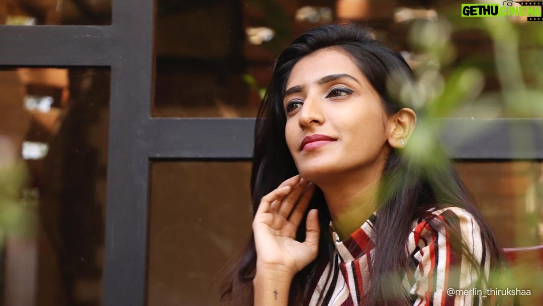 Ashika Yash Instagram - If your path demands you to walk through hell, walk as if you own that place π₯ . . Pc - @merlin_thirukshaa Place - @art.brute . . . #aesthetic#spreadlove#staykind#kindness#travel#shootingspot#pondicherry#ashikayash Auroville : The Future of World in India
