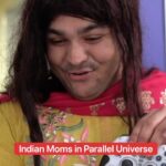 Ashish Chanchlani Instagram - Bhagwaan aisi maa Sorry sorry Bhagwan aise universe mein sabko paida kare Watch the full video for free only on @amazonminitv LINK IN BIO #acvinparalleluniverse #IndianParentsInParallelUniverse #AmazonMiniTv