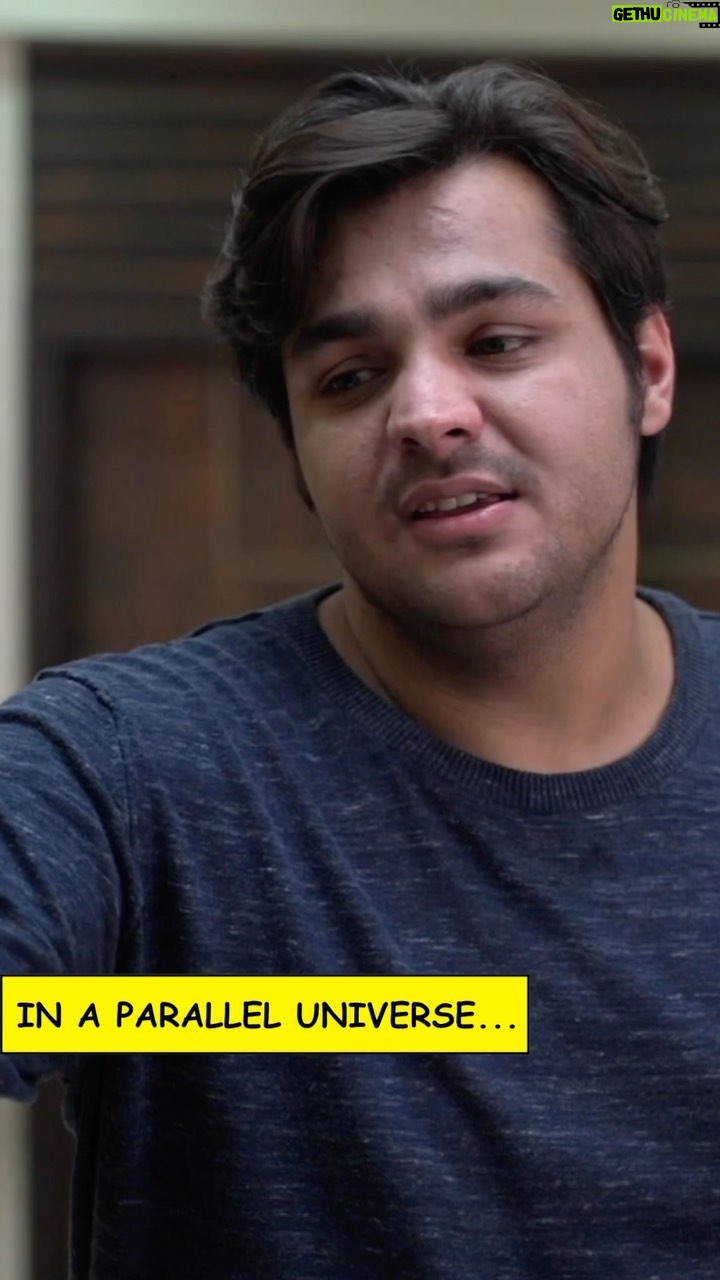 Ashish Chanchlani Instagram - In a parallel universe : Earth 6969 3 idiots ka scene kuch aisa hai😂😂😂 @amazonminitv