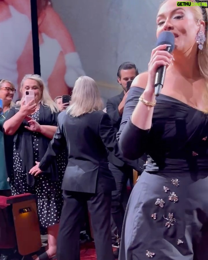 Ashley Graham Instagram - hug from @adele at the end