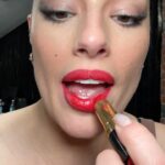 Ashley Graham Instagram - that time of year for a red lip 💋 @revlon