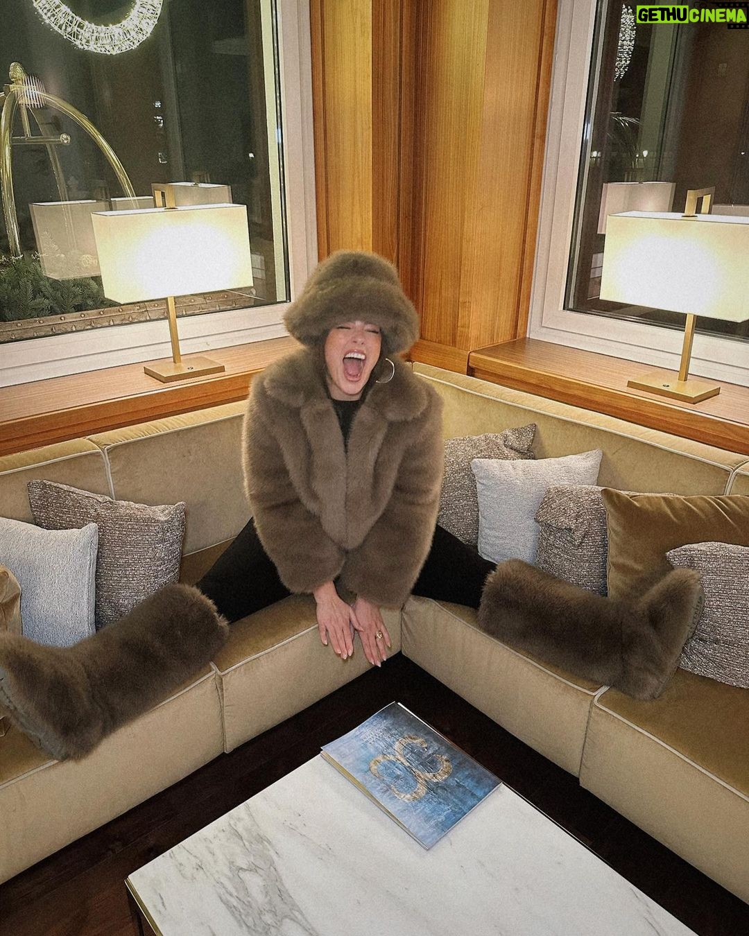 Ashley Graham Instagram - When in Switzerland… St. Moritz, Switzerland