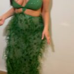 Ashley Graham Instagram - feeling like a party!!! 💚