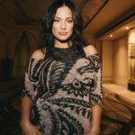 Ashley Graham Instagram - before my 1AM pasta order 💋 @etro Milan, Italy
