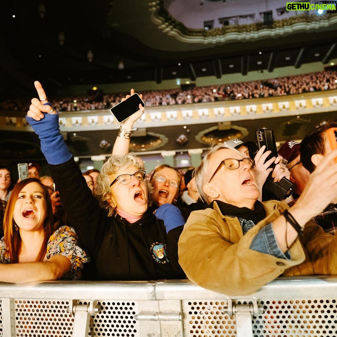 Ashley McBryde Instagram - London! You’re always so good to us! From the first note I ever sang to you, you’ve been behind us cheering us on. Last night was one of those shows we will talk about for a long time. Thank you for your magic! 📸 by @christiegoodwin and @aubreywisephoto Eventim Apollo