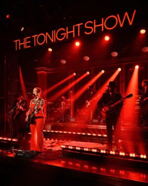 Ashley McBryde Instagram - Brought ‘The Devil I Know’ to @fallontonight ❤️ Thanks for having us back! 

📸: @toddowyoung hair/makeup @dayna.anne styled by @blakelyecollier