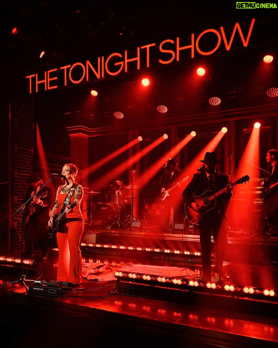 Ashley McBryde - 8.2K Likes - Brought ‘The Devil I Know’ to @fallontonight ❤️ Thanks for having us back!
📸: @toddowyoung hair/makeup @dayna.anne styled by @blakelyecollier