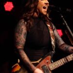 Ashley McBryde Instagram - Was I nervous for the first night of #TheDevilIKnowTour? You be the judge. Doesn’t everyone wiggle and bounce around uncontrollably and snap their fingers a LOT before they perform? Saenger Theatre