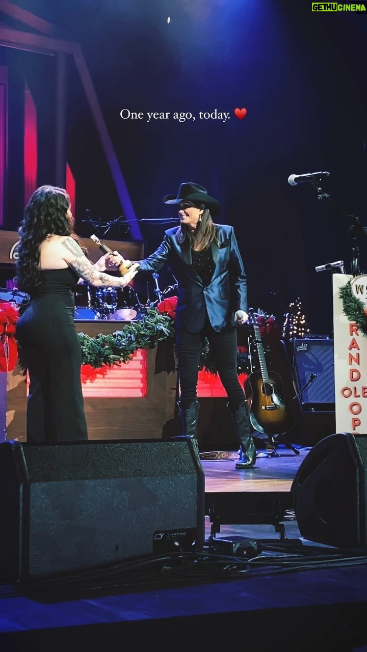 Ashley McBryde - 6.1K Likes - “Not bad for a girl goin’ nowhere…” 🎶 Happy first Opry anniversary, @ashleymcbryde!