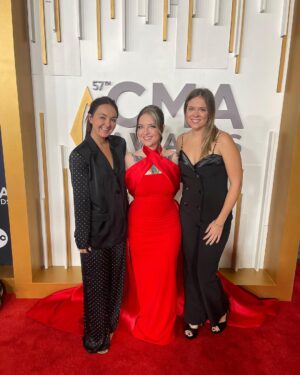 Ashley McBryde Instagram - Where I am, they are. These two women are my closest and most trusted friends. 
Thank you for making every event feel this good. You NAILED IT, ladies. Your hard work, work ethic (and anxiety) will never go unappreciated.