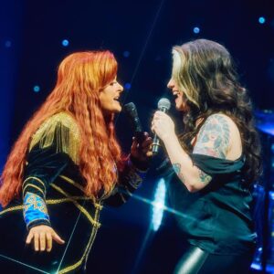 Ashley McBryde Instagram - There are people you meet in our magical industry… there are people you’ll tour with, people you’ll learn from, people you’ll admire… and once in a lifetime there are friendships forged that change your whole life. 

It is my absolute honor to pay tribute to the most iconic duo of all time. The Judds are such a vital part of country music. Singing with Miss @shellyfairchild is always a treasure. 
Wy, thank you for having us on this project. Thank you for trusting us with this song. 
And thank you for your friendship. 
@wynonnajudd @thejuddsofficial 

Listen at the link in bio/stories.
