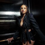 Ashley Nicole Williams Instagram - otw 🖤 fit: @area hair: @rena.calhoun makeup: @shannonpezzetta nails: @tracynailssss photographer: @eyevisionphotos