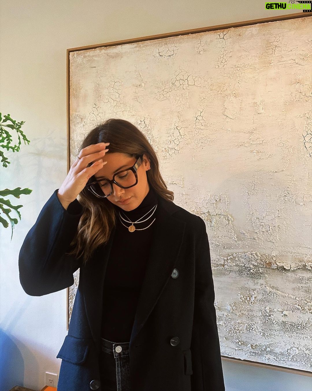 Ashley Tisdale Instagram - having a monochrome moment 🖤