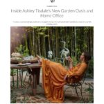 Ashley Tisdale Instagram - Honored to be featured in @archdigest this morning! Thank you @rachelcomplains for such an incredible interview. The two areas of my home that were top of mind when I was designing were my backyard and the @frenshe and @beingfrenshe office, and it was so fun to be able to share my design process. Head to my link in bio to read the full interview 🤍
