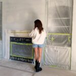 Ashley Tisdale Instagram - Here’s a sneak peak at one of the projects I’m working on for @frensheinteriors. I’ve been working on this for a few months now and we’re almost ready to start adding the final touches. A big part of interior design is trusting the process, and it’s so fulfilling to see this start to come together. Can’t wait to share more 👷‍♀️