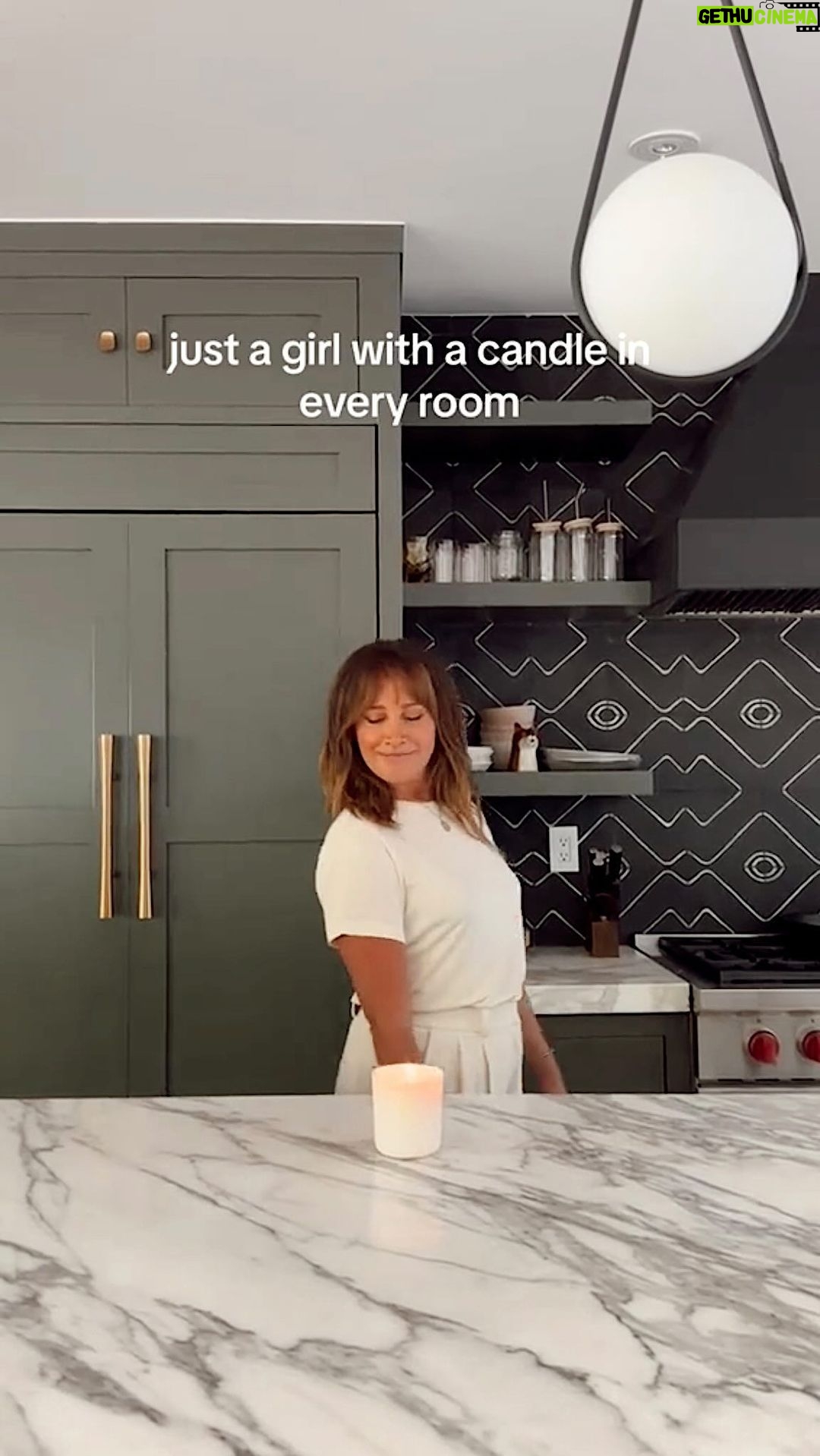 Ashley Tisdale Instagram - just a girl with a candle in every room 💕