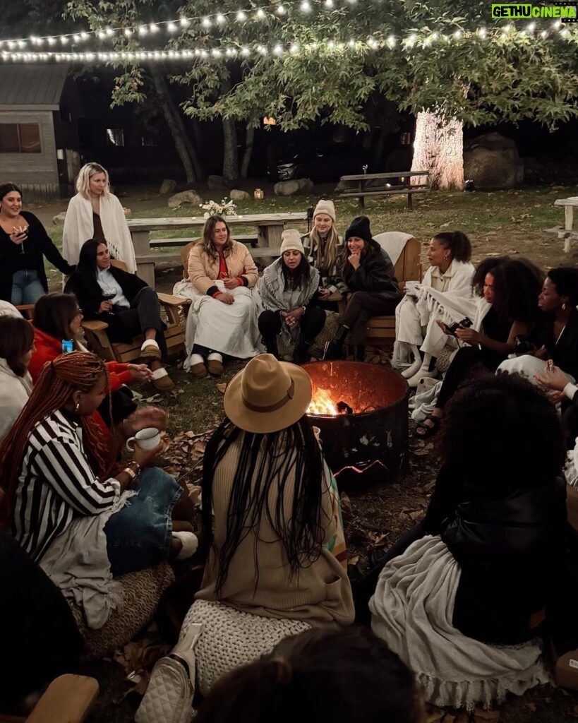 Ashley Tisdale Instagram - Camp @beingfrenshe was a dream true!! 🏕✨ I dreamt up this event because I wanted to bring our community together and create a space for everyone to connect on a deeper level. It was such a beautiful experience to see everyone have such heartfelt conversations and be so vulnerable and open about their mental health. Thank you to everyone for sharing this experience with me and for making this getaway so special 🤍