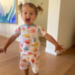 Ashley Tisdale Instagram - Pure joy doesn’t come from material things. It can be the simplest thing, like seeing your hair in pigtails for the first time 🥰