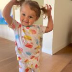 Ashley Tisdale Instagram - Pure joy doesn’t come from material things. It can be the simplest thing, like seeing your hair in pigtails for the first time 🥰