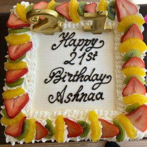 Ashnaa Sasikaran Instagram - Feeding cake to my babies on my 21st bday😌😂 thank you all for your lovely birthday wishes yesterday, feel super blessed and loved!!🥺🥺 genuinelyyyyy forever grateful for the constant love and support, and hope my adorable pups bless your feed today😅 (haven’t posted something other than music for a long while😂) xx

And thank you Amma for stitching me my beautiful dress🥺 @vani.sasikaran xx 

📸: @veenaa_s 😘

Also cream cake >>> any other type of cake, am I right or am I right ?!?!