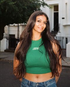 Ashnaa Sasikaran Instagram - @durairunway green tank top live now!! 📸: @kapskaptured