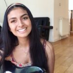 Ashnaa Sasikaran Instagram - Nerrupae - from the movie Vettaiyaadu Vilaiyaadu. Hope you guys enjoy my take on this song with a twist :) Hope you are all keeping safe! 😌❤️ (shoutout to @veenaa_s who made me a matching headband to go with my dress🤣)