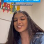 Ashnaa Sasikaran Instagram - Ooraana Oorukulla - by @immancomposer @santoshhariharanlive 💙 #ooraanaoorukkulla #dimman #dimmanmusical #tamil #tamilcinema #tamilsong #tamilcover #guitar #acoustic #acousitclive