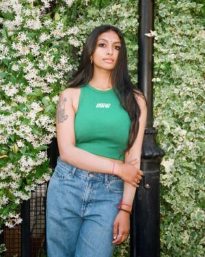 Ashnaa Sasikaran Instagram - @durairunway green tank top live now!! 

📸: @kapskaptured